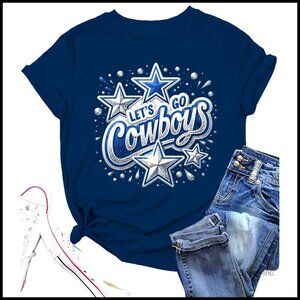 Retro Western T-Shirt Women's Short Sleeve Top Country Music Festival Tee
